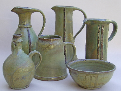 grüne Keramik